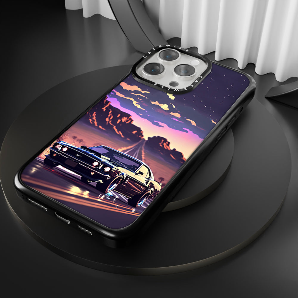 Ford Mustang on Route 66 - Etui