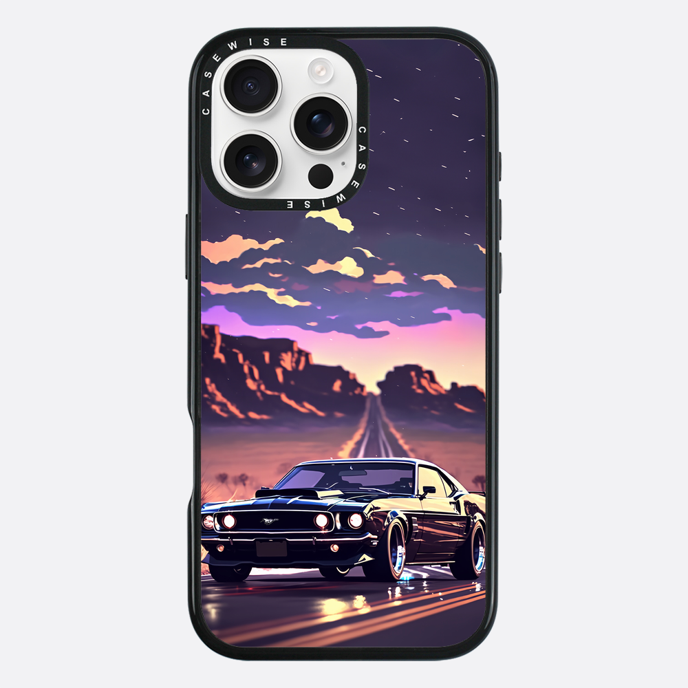 Ford Mustang on Route 66 - Etui