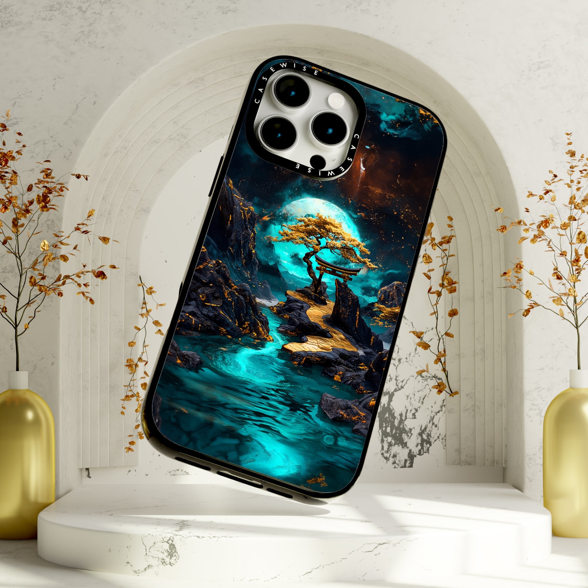 Emerald Flux Torii Tree - Etui