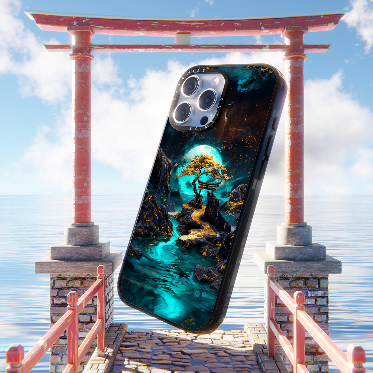 Emerald Flux Torii Tree - Etui
