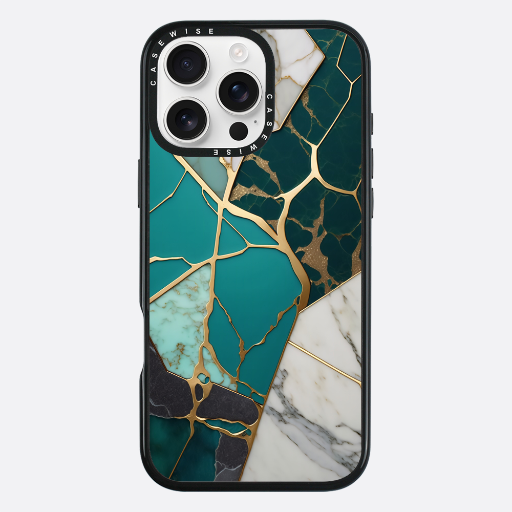 Abstract Jade Kintsugi - Etui