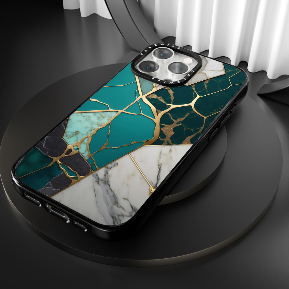 Abstract Jade Kintsugi - Etui