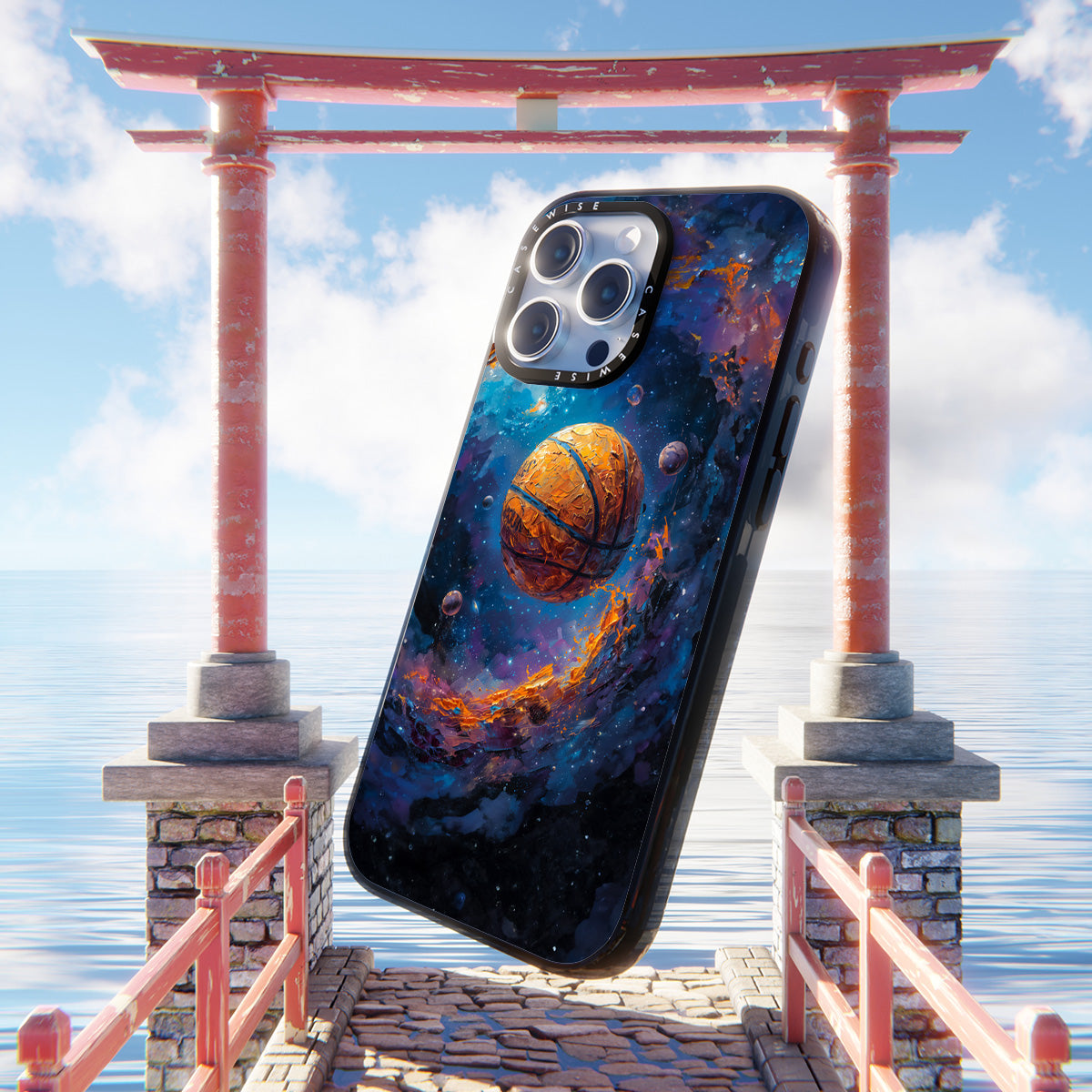 Basketball Painting - Etui