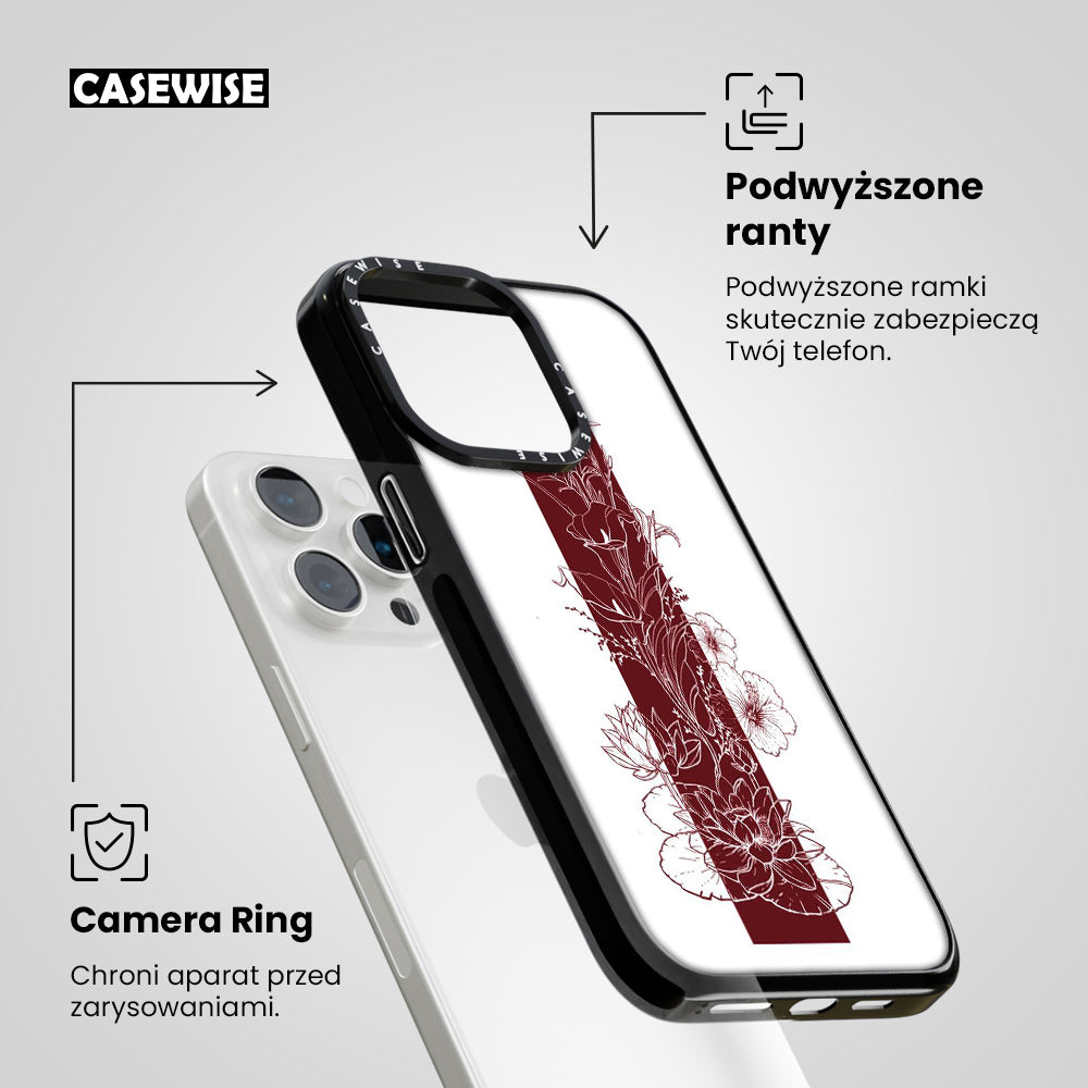 Kompozycja kwiatowa - 1 kolor - Etui