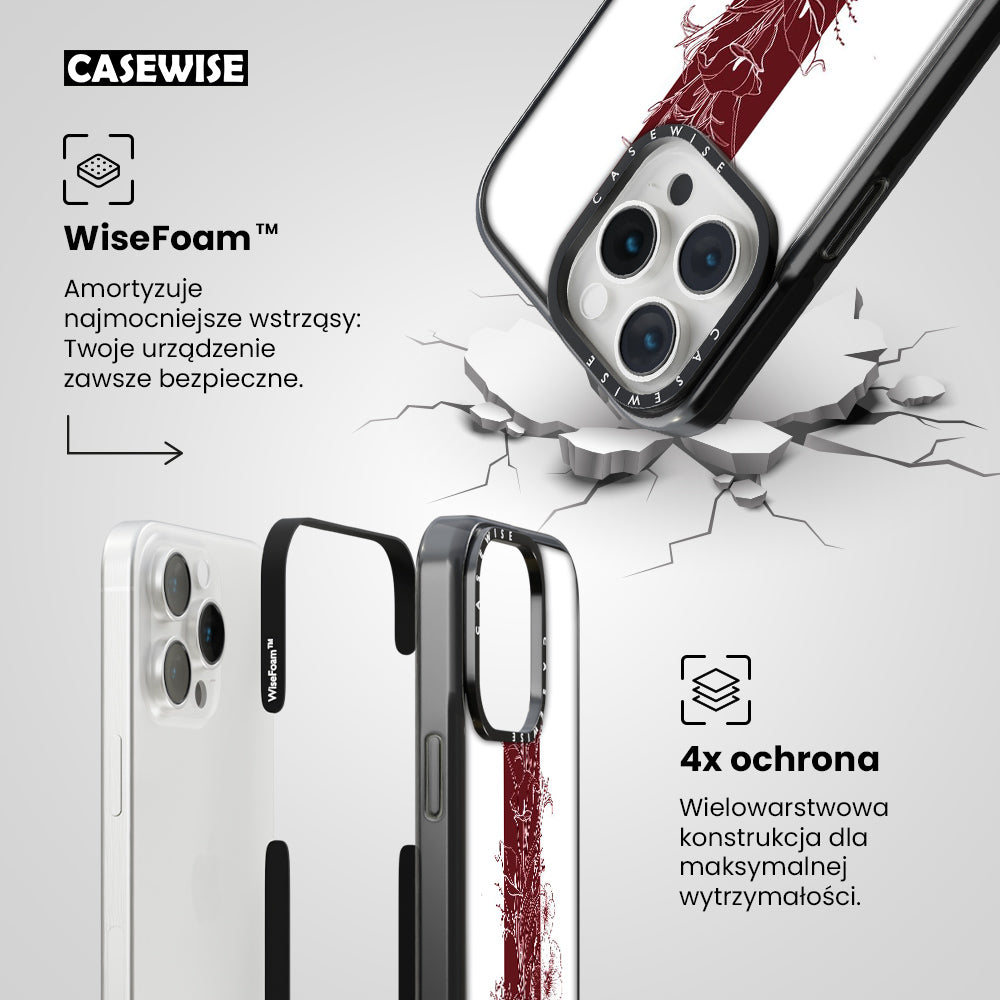 Kompozycja kwiatowa - 1 kolor - Etui