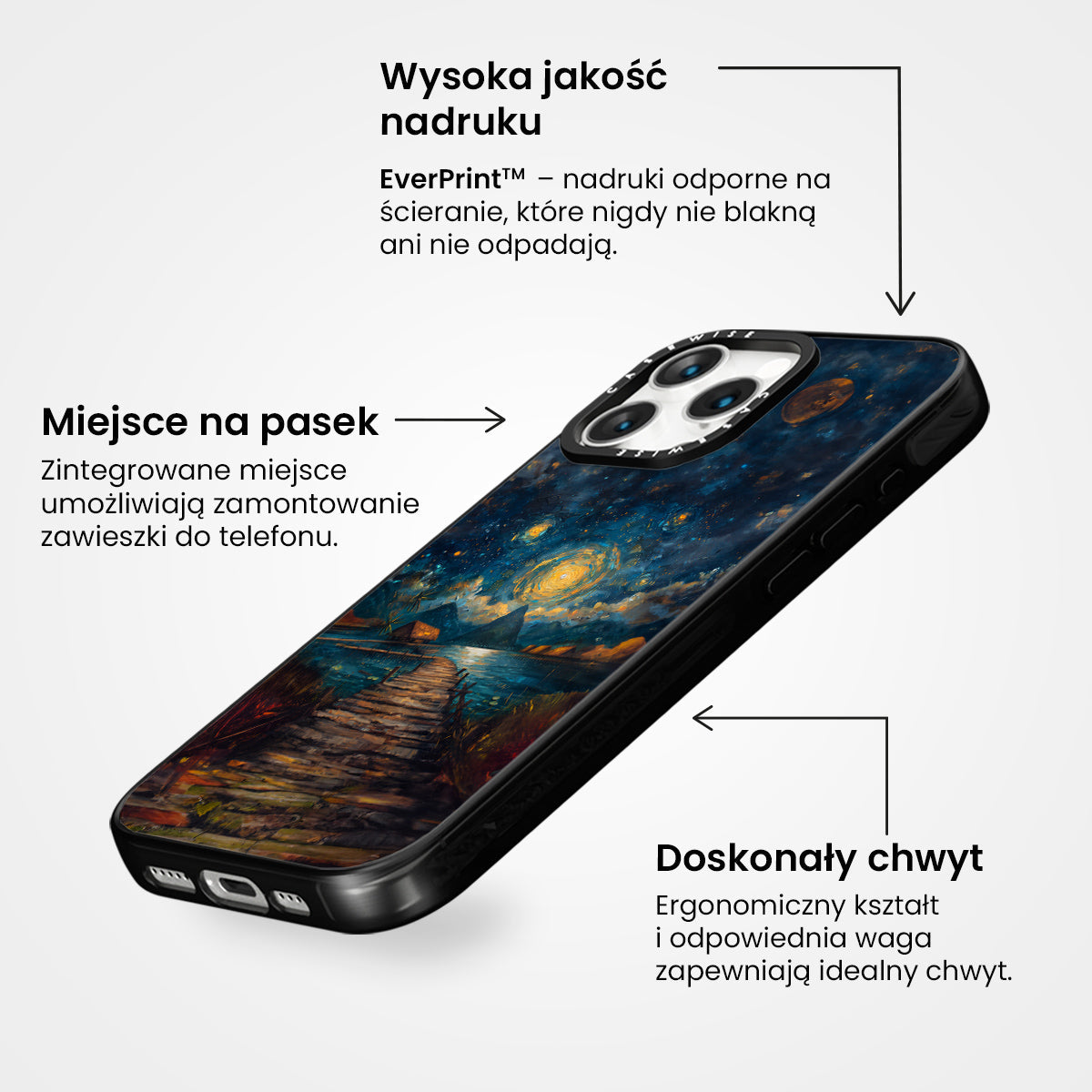 Coastal Pier Painting - Etui