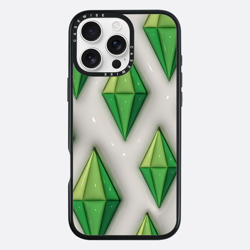 Wzór Plumbob z The Sims - Etui