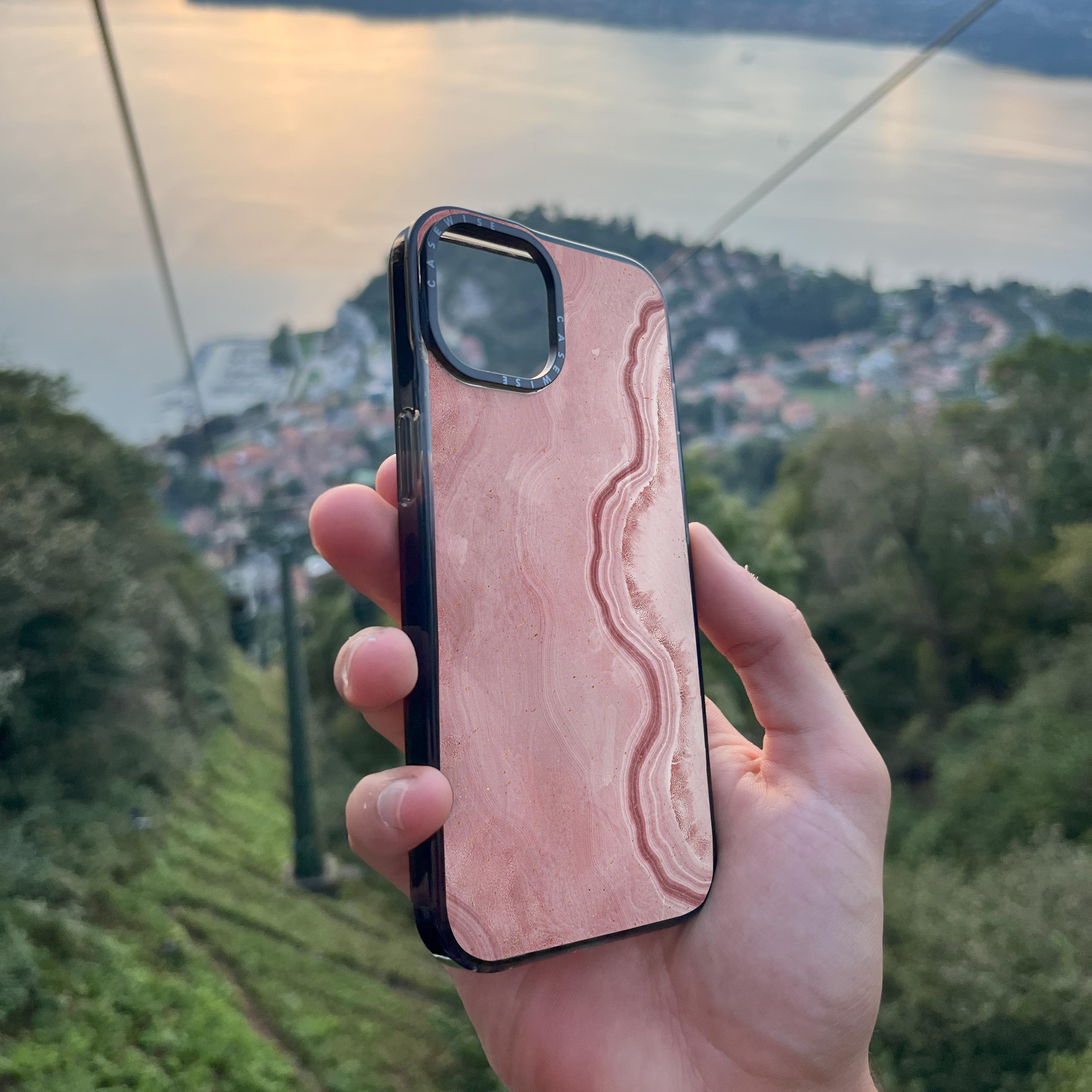 Pink Agate Texture 10 - Etui