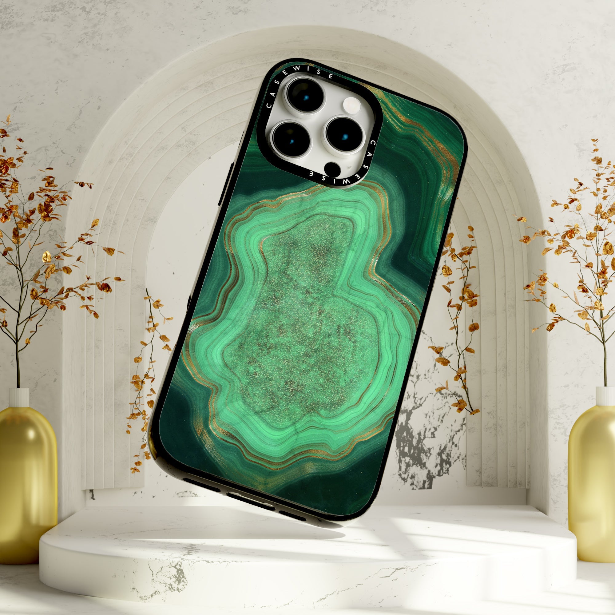 Malachite Texture 06 - Etui