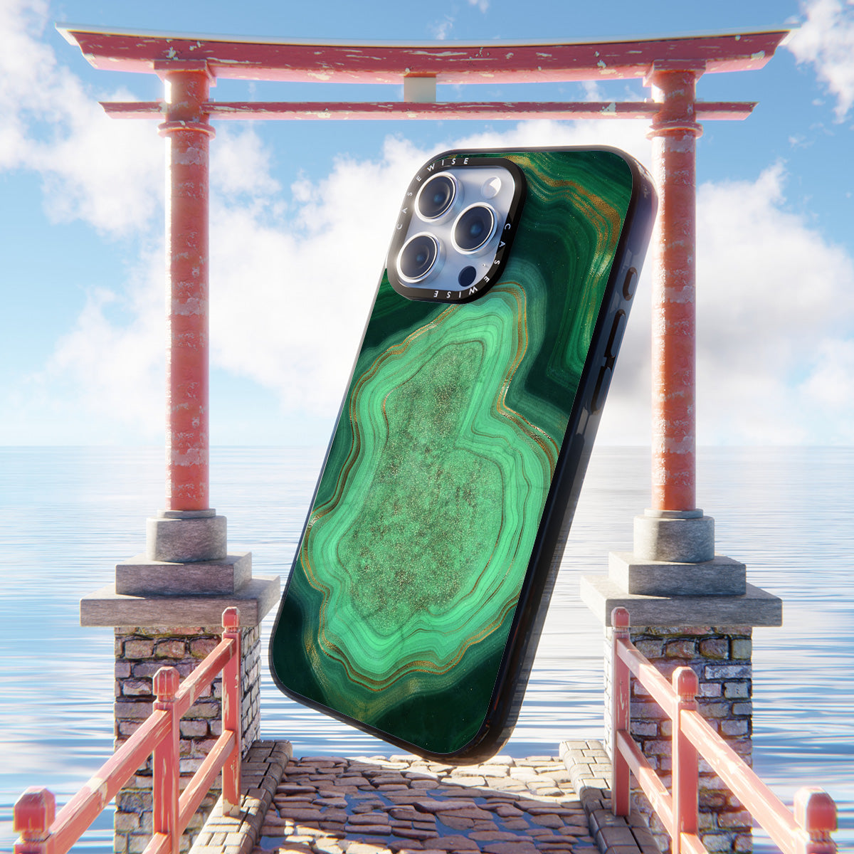 Malachite Texture 06 - Etui