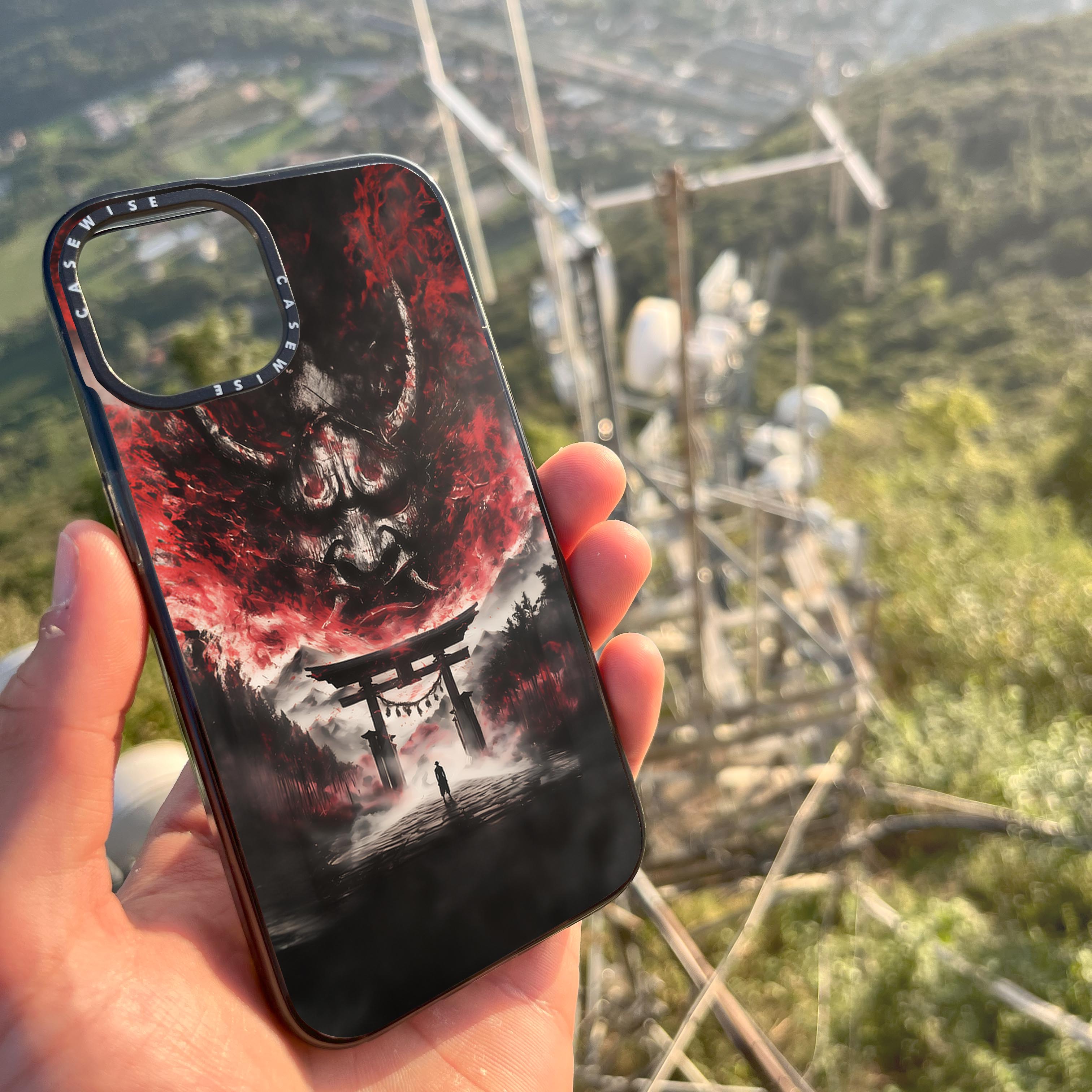 Torii Gate Oni Mask - Etui