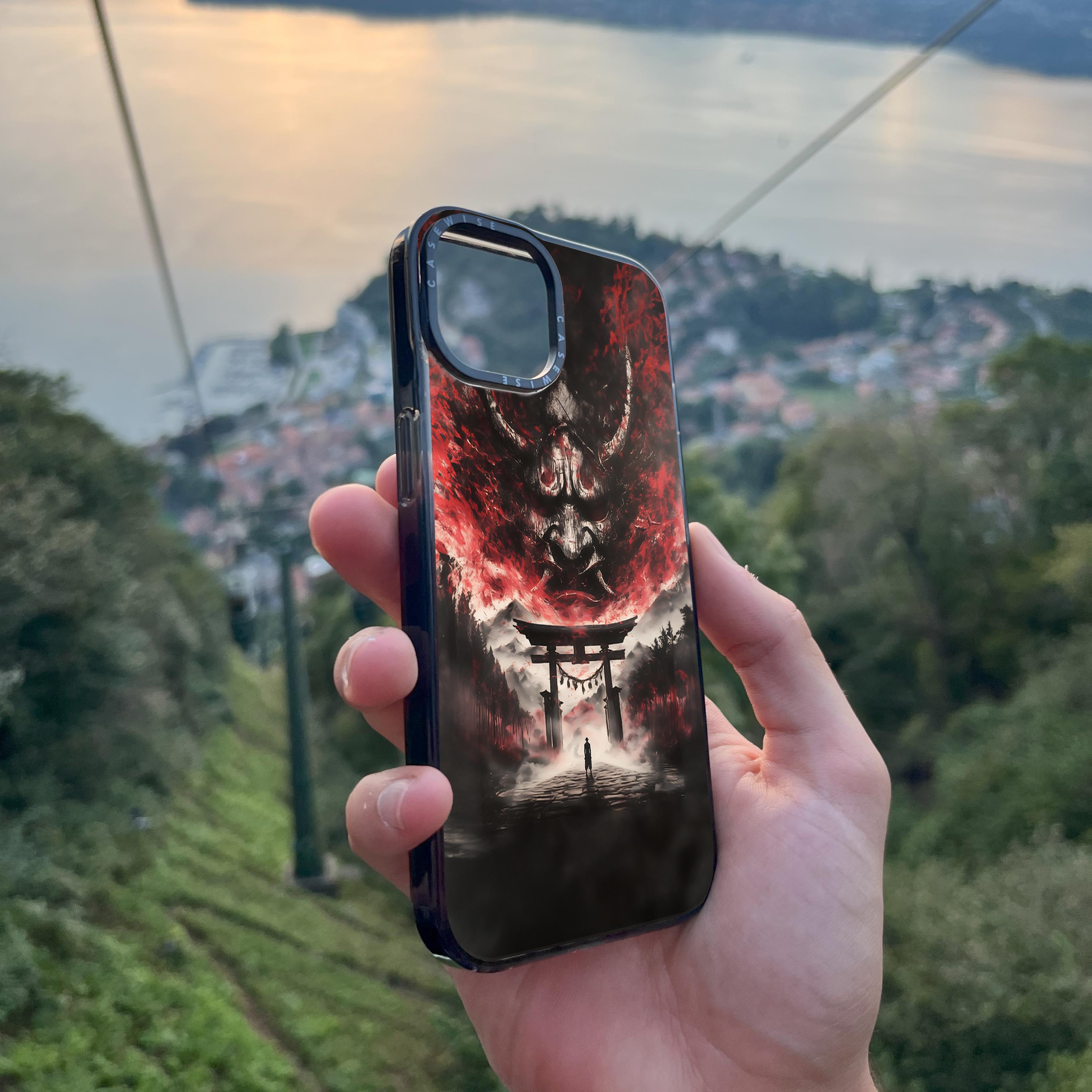 Torii Gate Oni Mask - Etui
