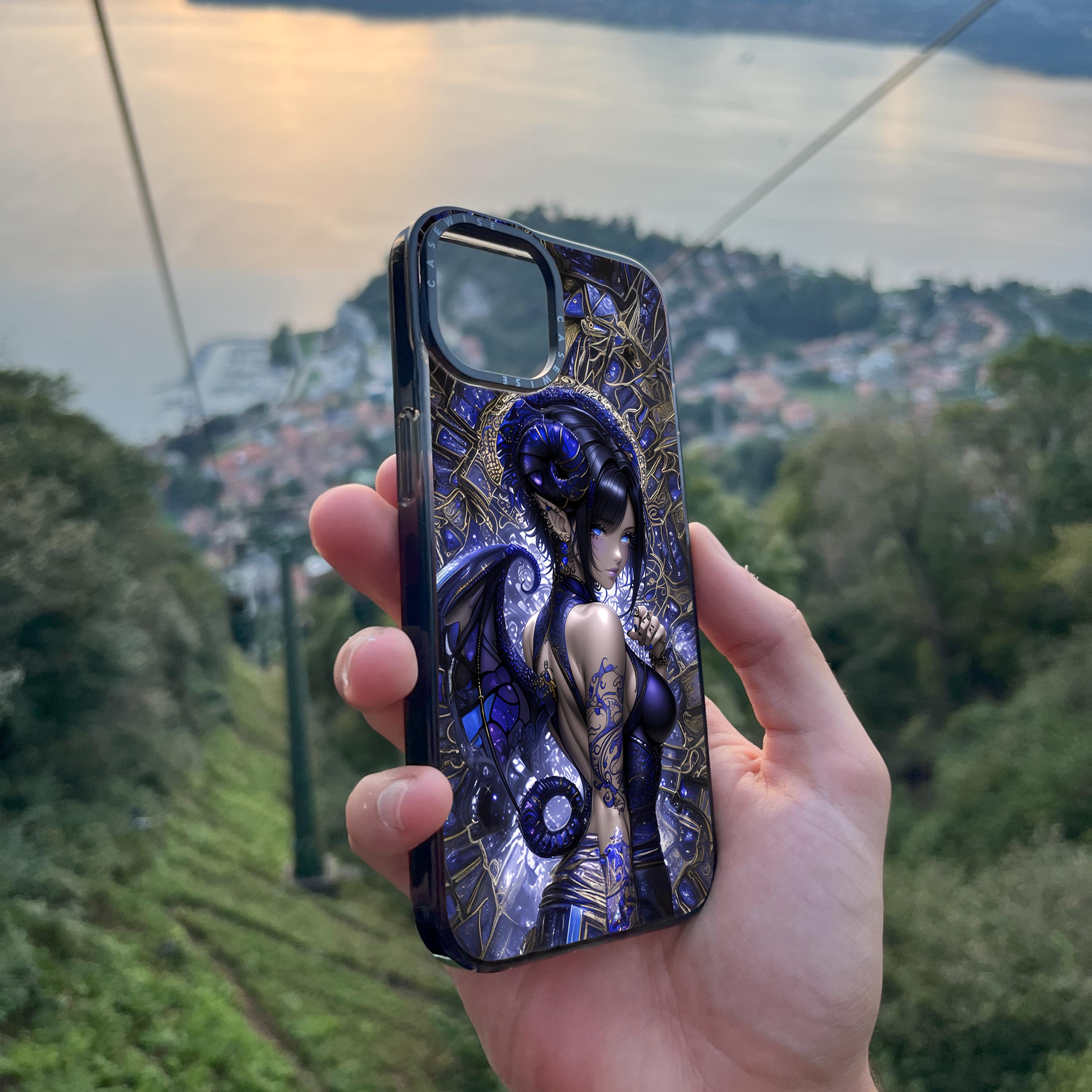 Blue Time Girl - Etui