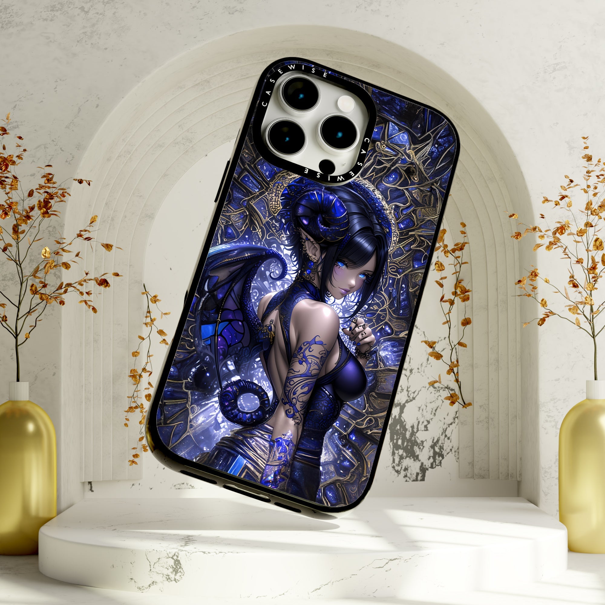 Blue Time Girl - Etui