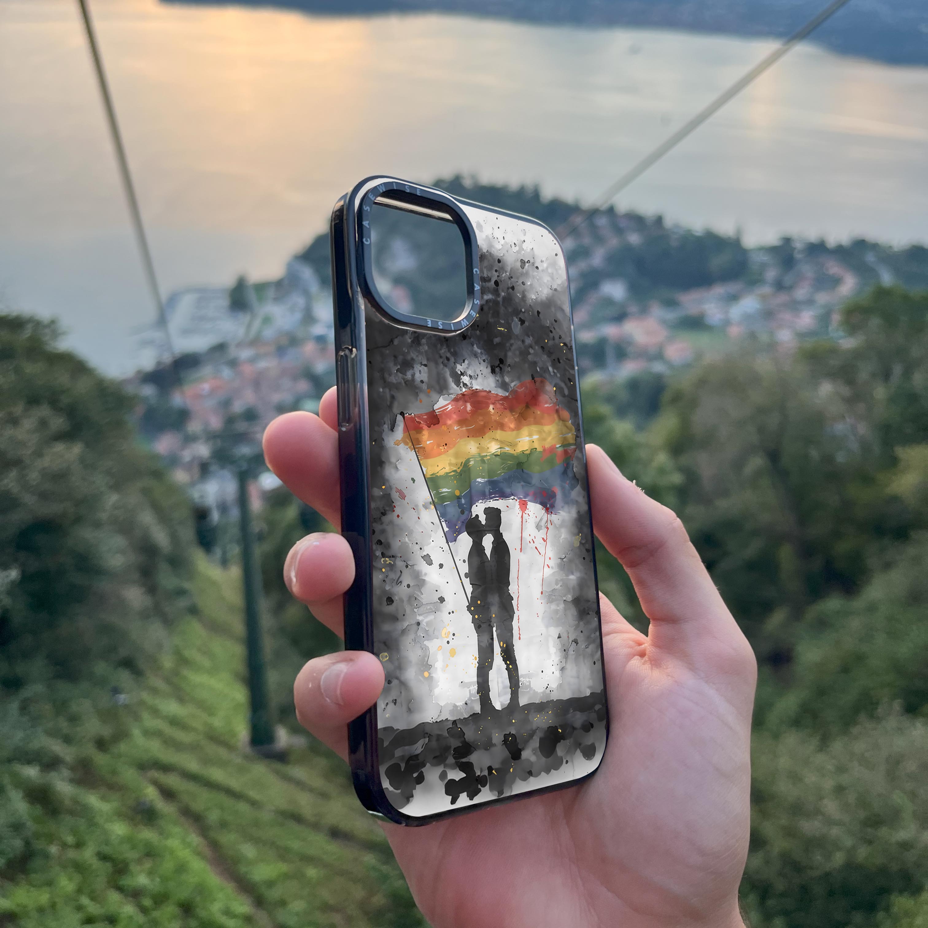 Gay Love Painting - Etui