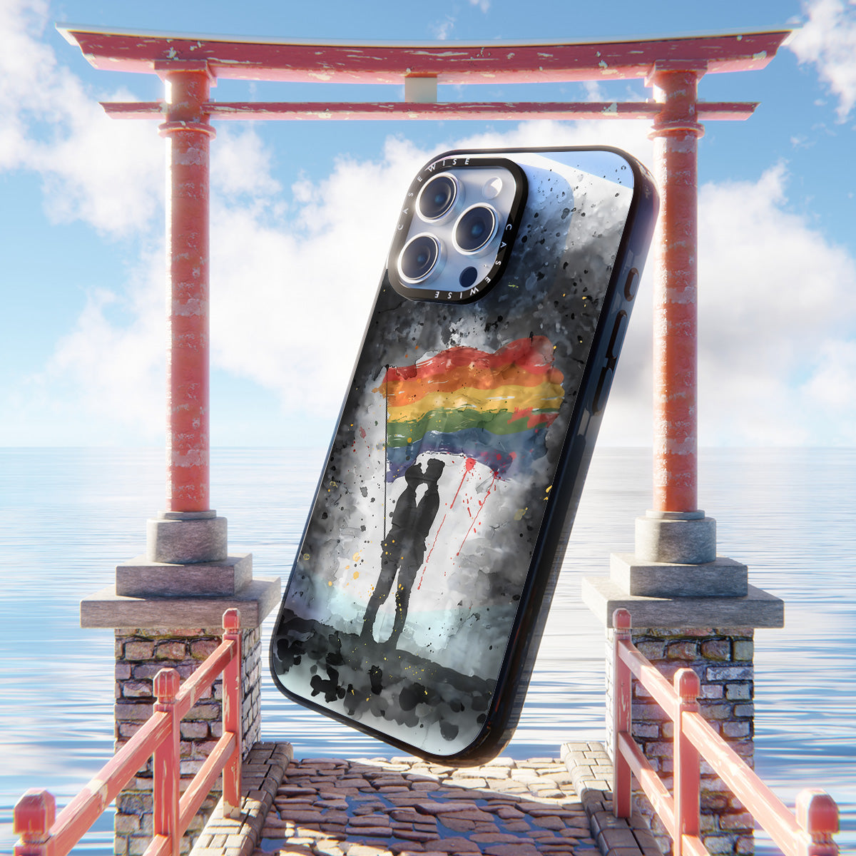 Gay Love Painting - Etui