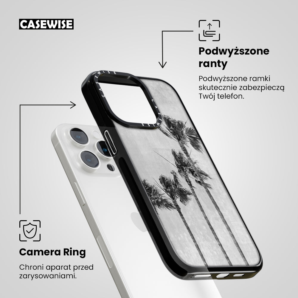 California Vibes | monochrome art - Etui