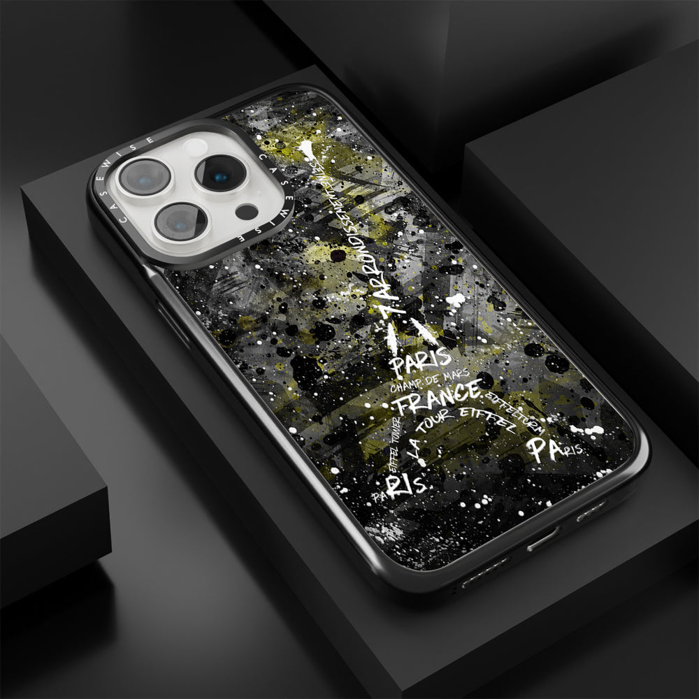 Digital Art Eiffel Tower yellow - Etui