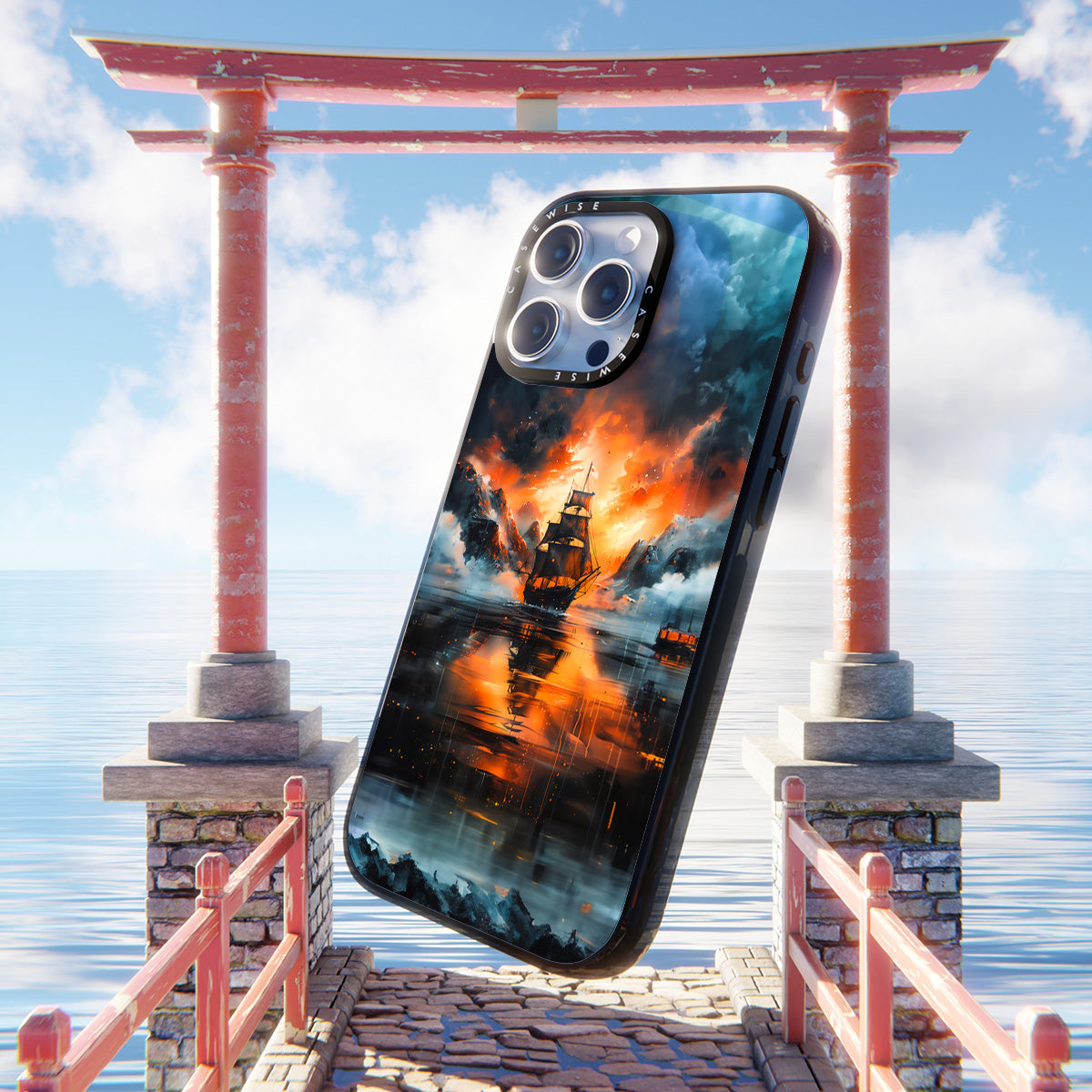 Pirate Sunset Ocean - Etui