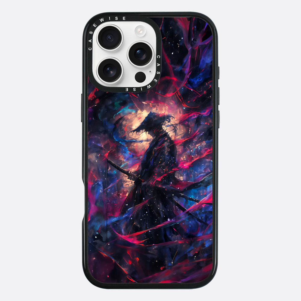Neon Painting Samurai - Etui