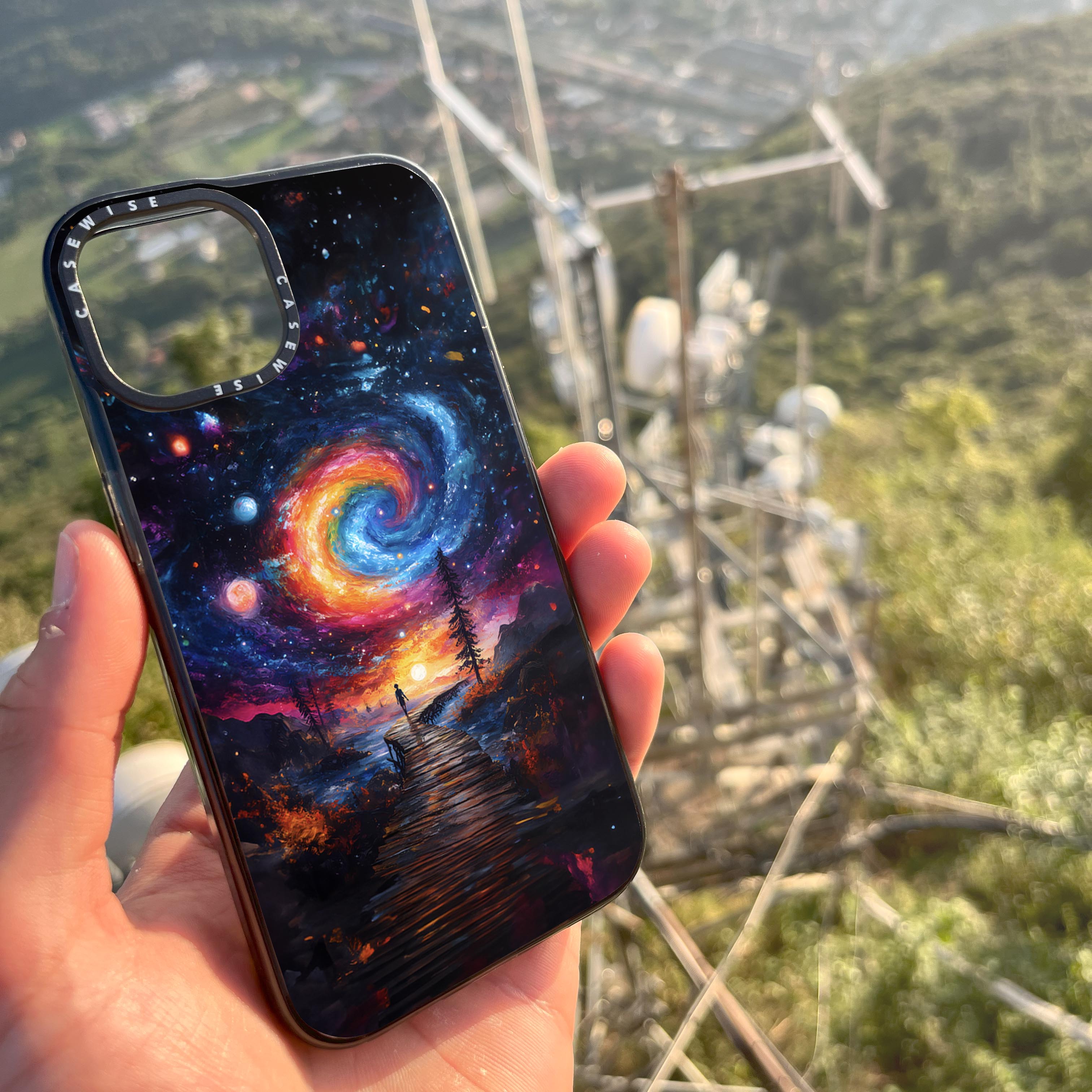 Spiral Galaxy Path - Etui