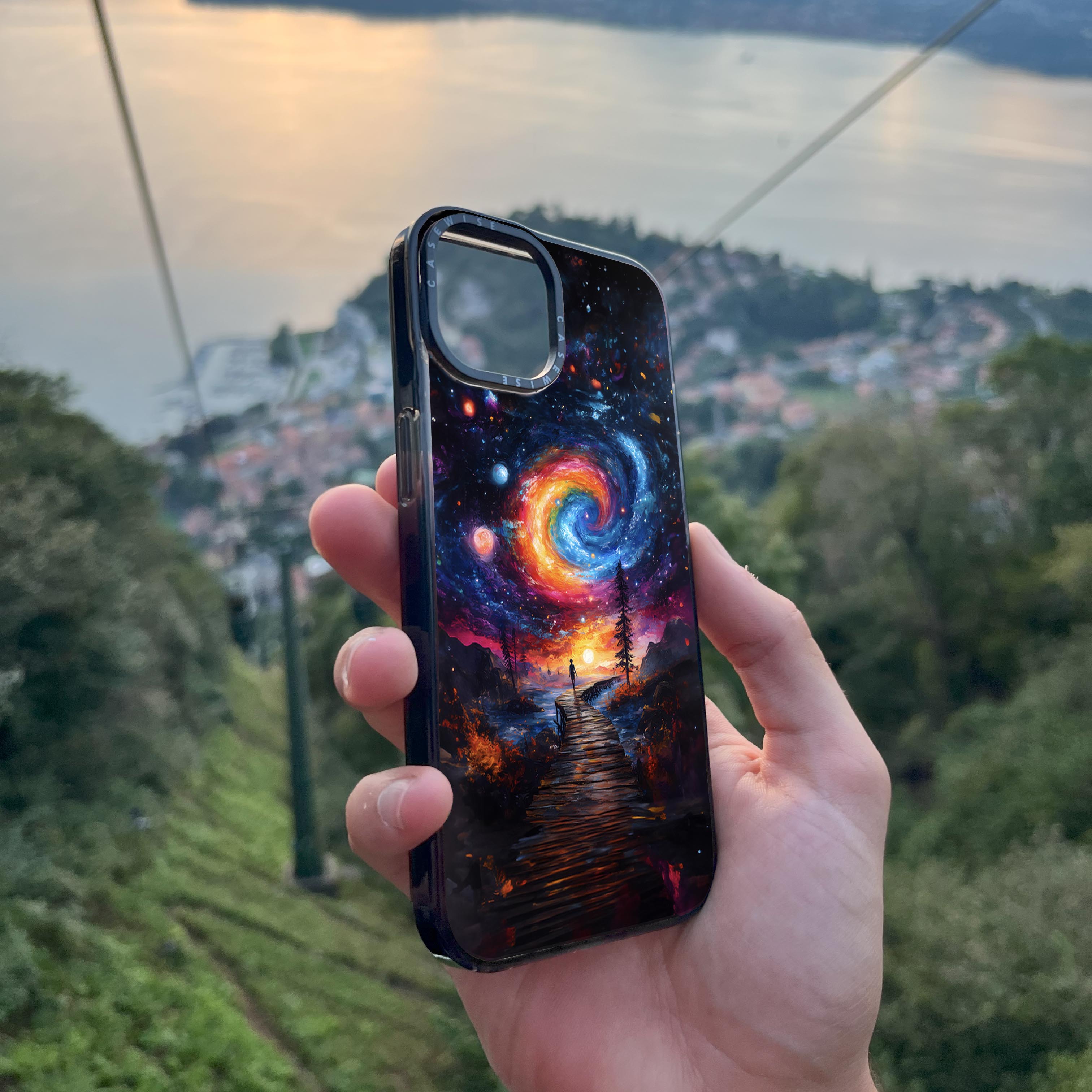 Spiral Galaxy Path - Etui