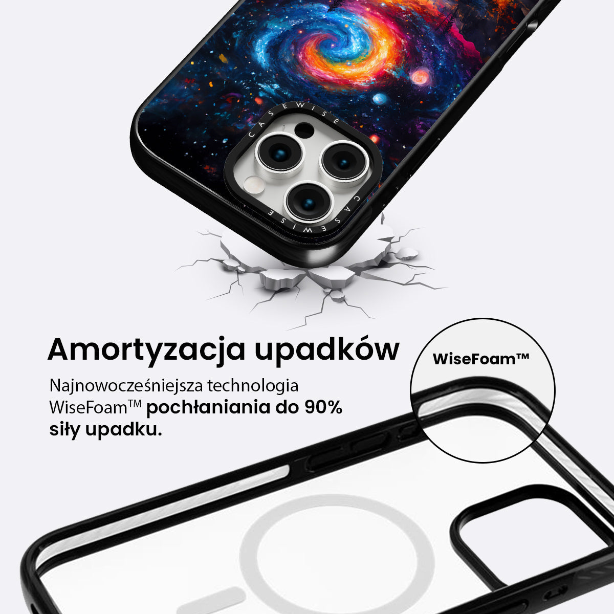 Spiral Galaxy Path - Etui