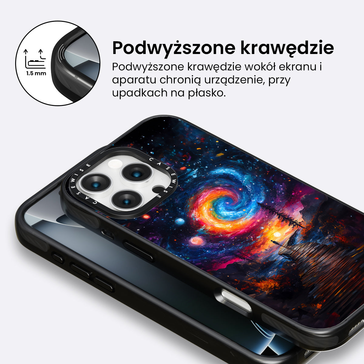Spiral Galaxy Path - Etui