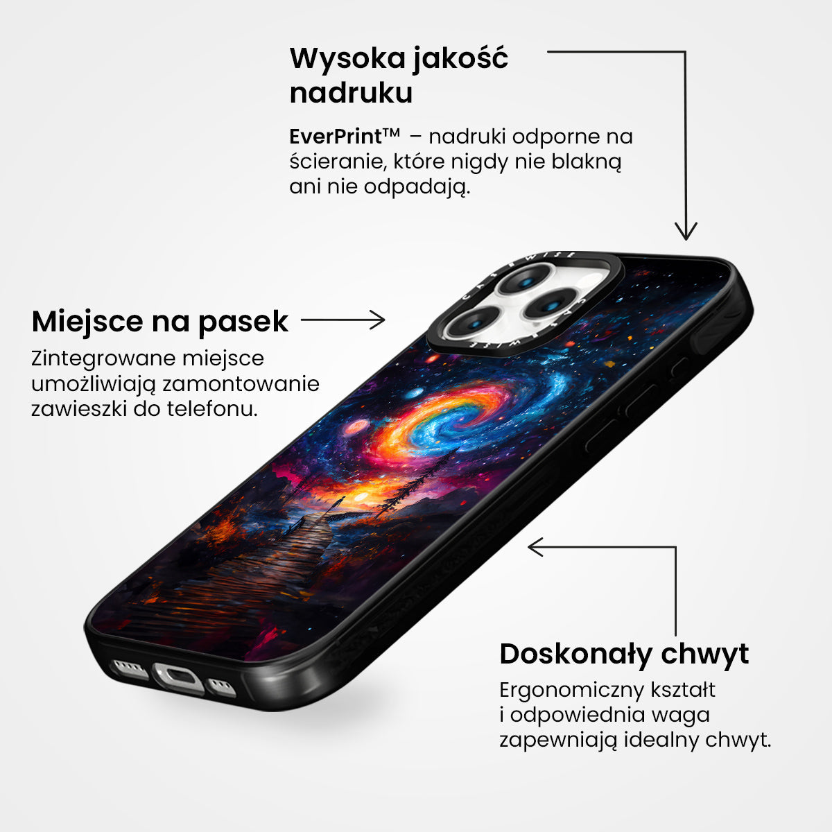 Spiral Galaxy Path - Etui