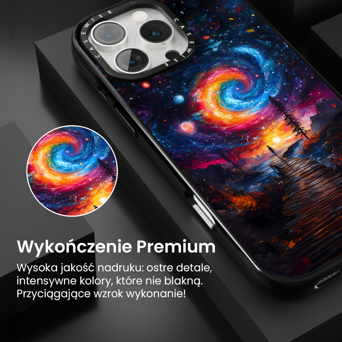 Spiral Galaxy Path - Etui