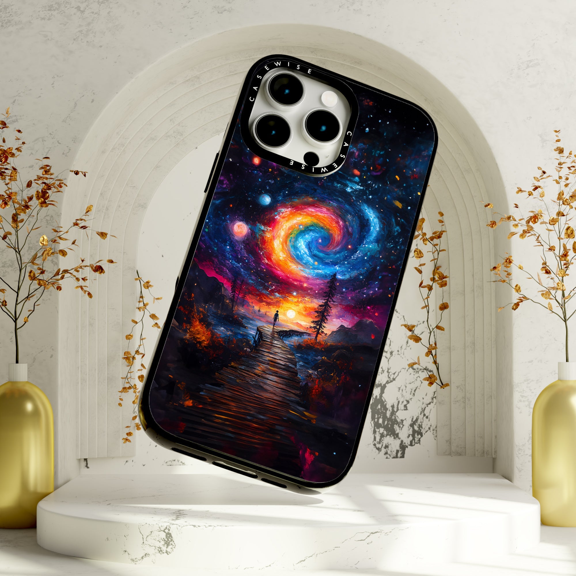 Spiral Galaxy Path - Etui