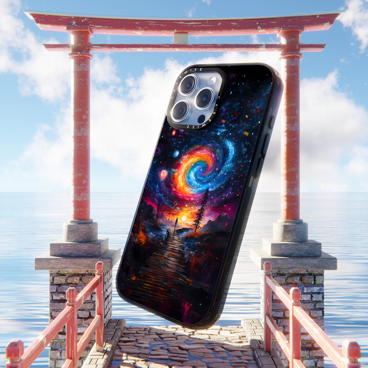 Spiral Galaxy Path - Etui