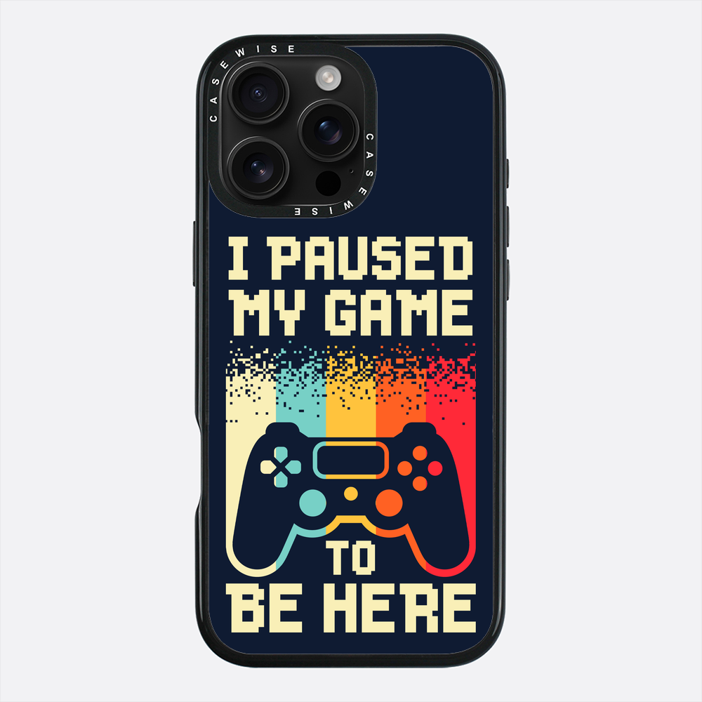 Zatrzymałem grę, żeby tu być - Etui