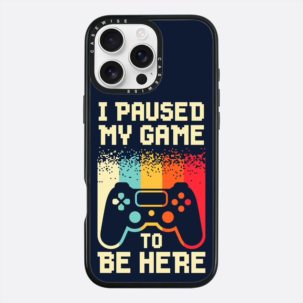 Zatrzymałem grę, żeby tu być - Etui