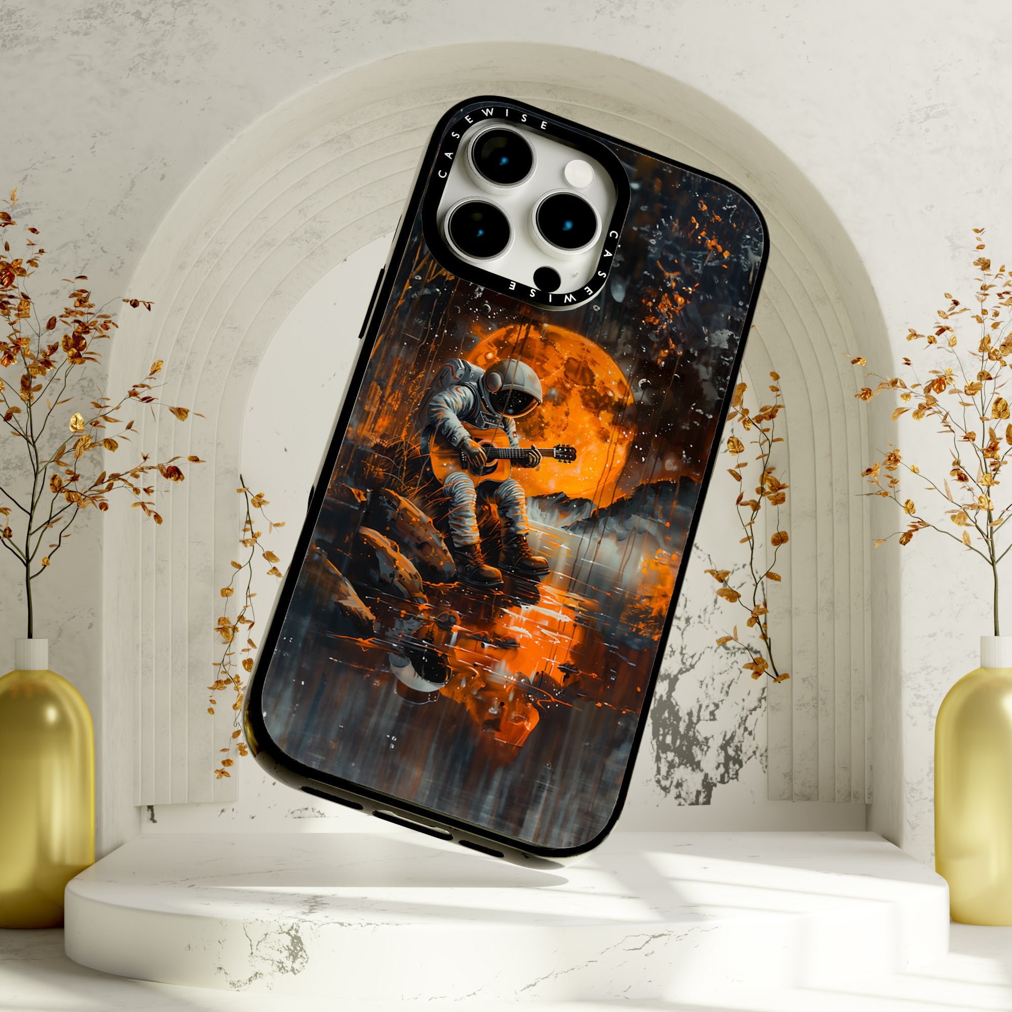 Astronaut at Lake - Etui