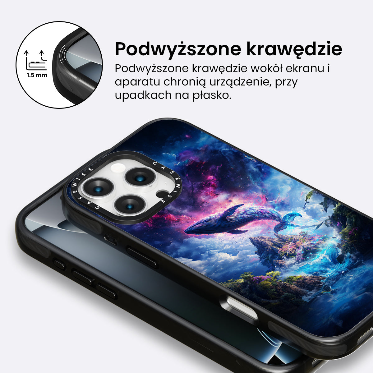 Whale in Sky - Etui