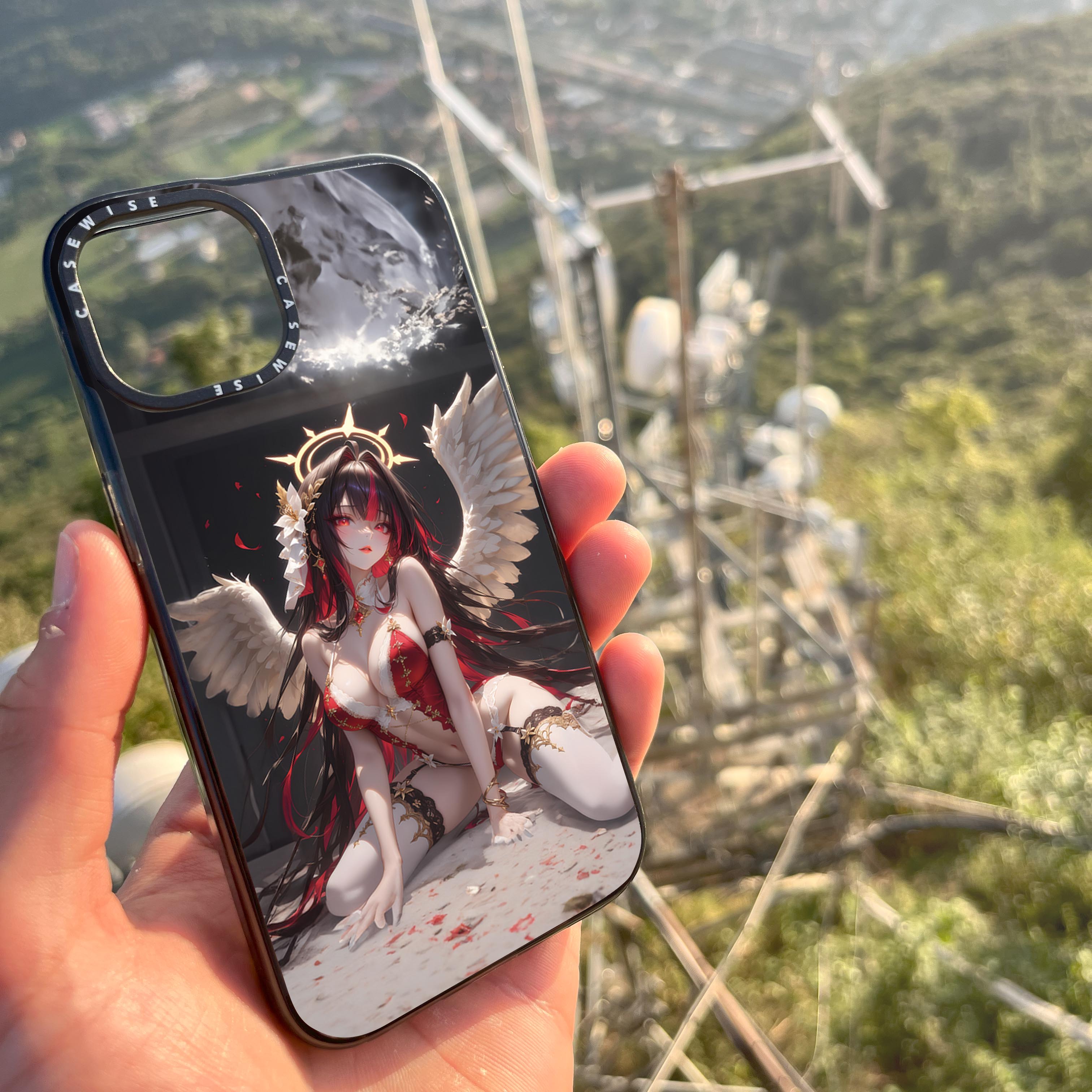 Sexy Angel Anime Girl - Etui