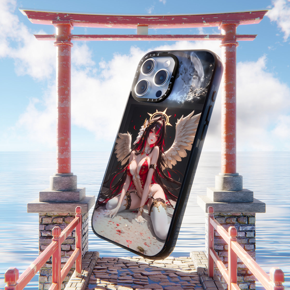 Sexy Angel Anime Girl - Etui