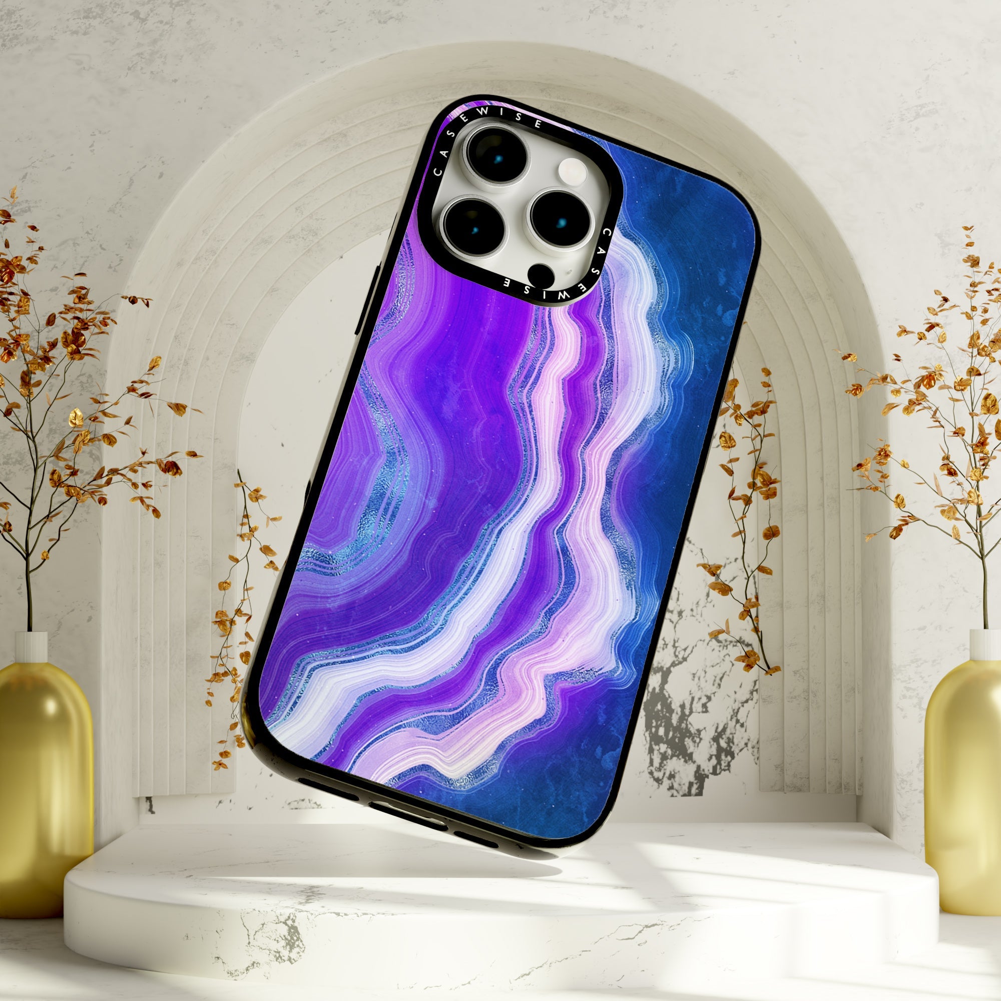 Neon Agate Texture 02 - Etui