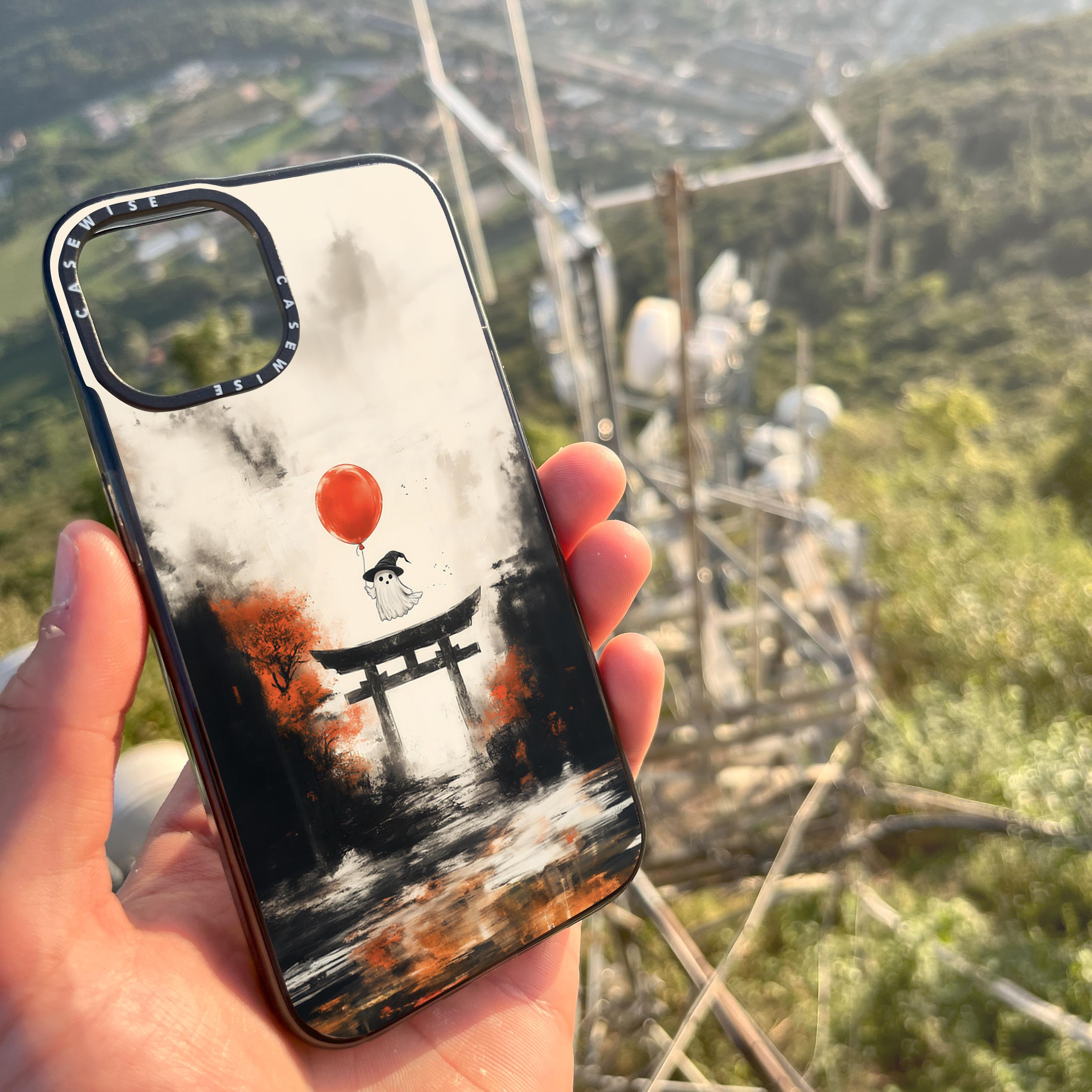 Ballon Sheet Ghost Torii Gate - Etui
