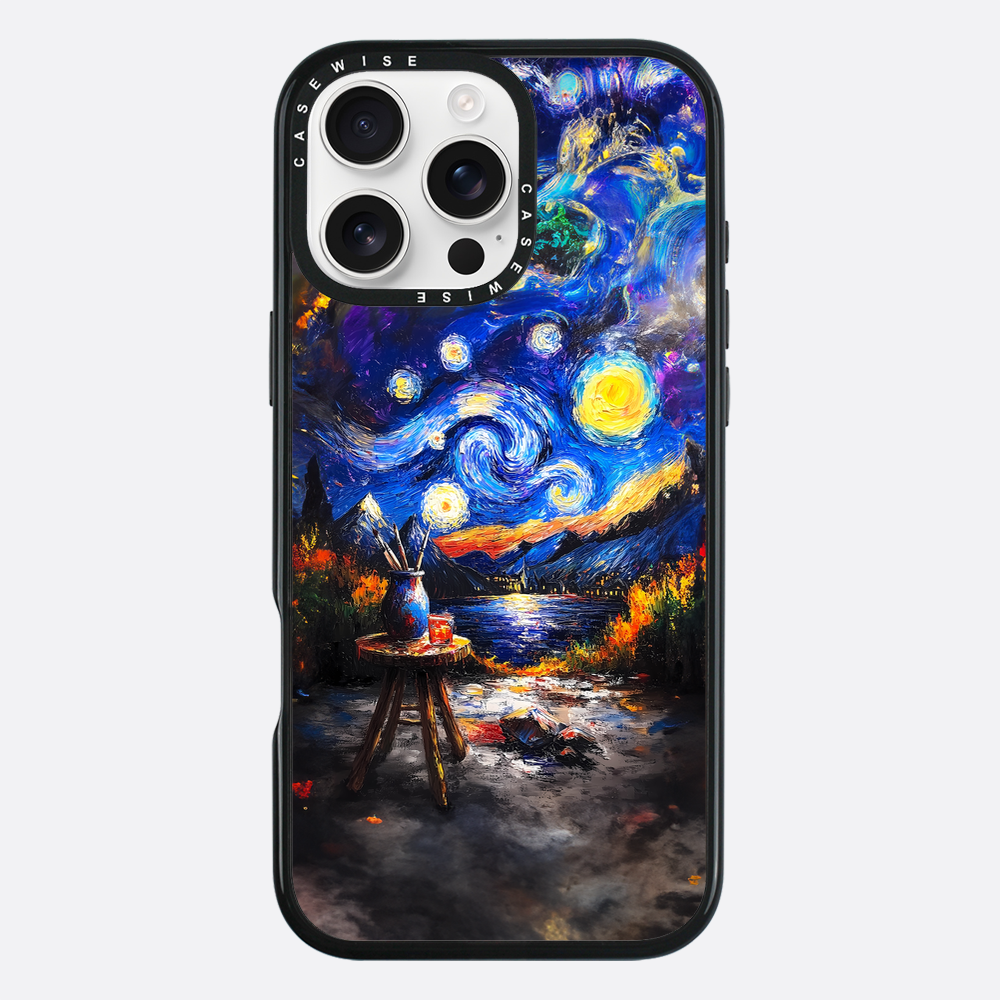 Starry Night Painting - Etui