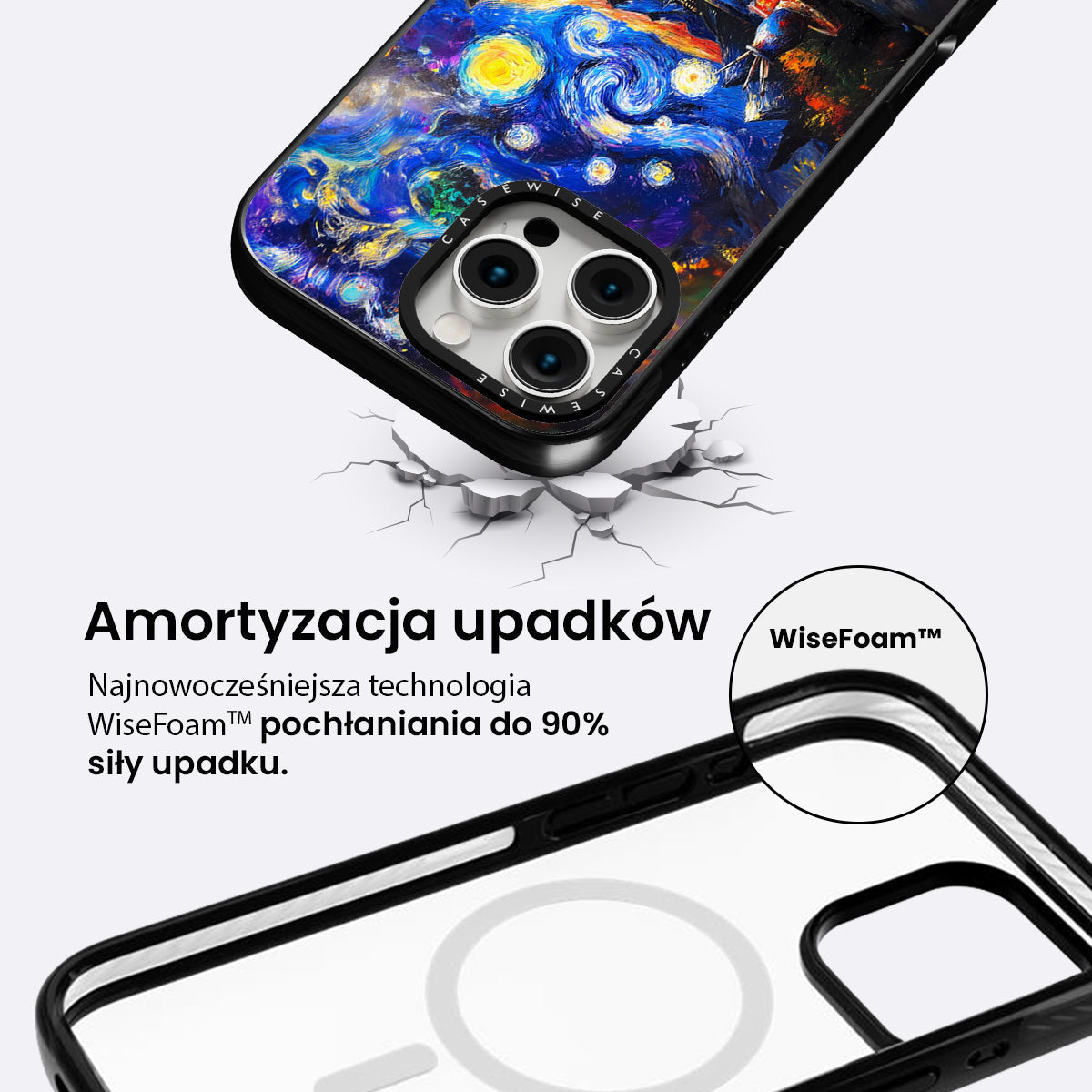 Starry Night Painting - Etui