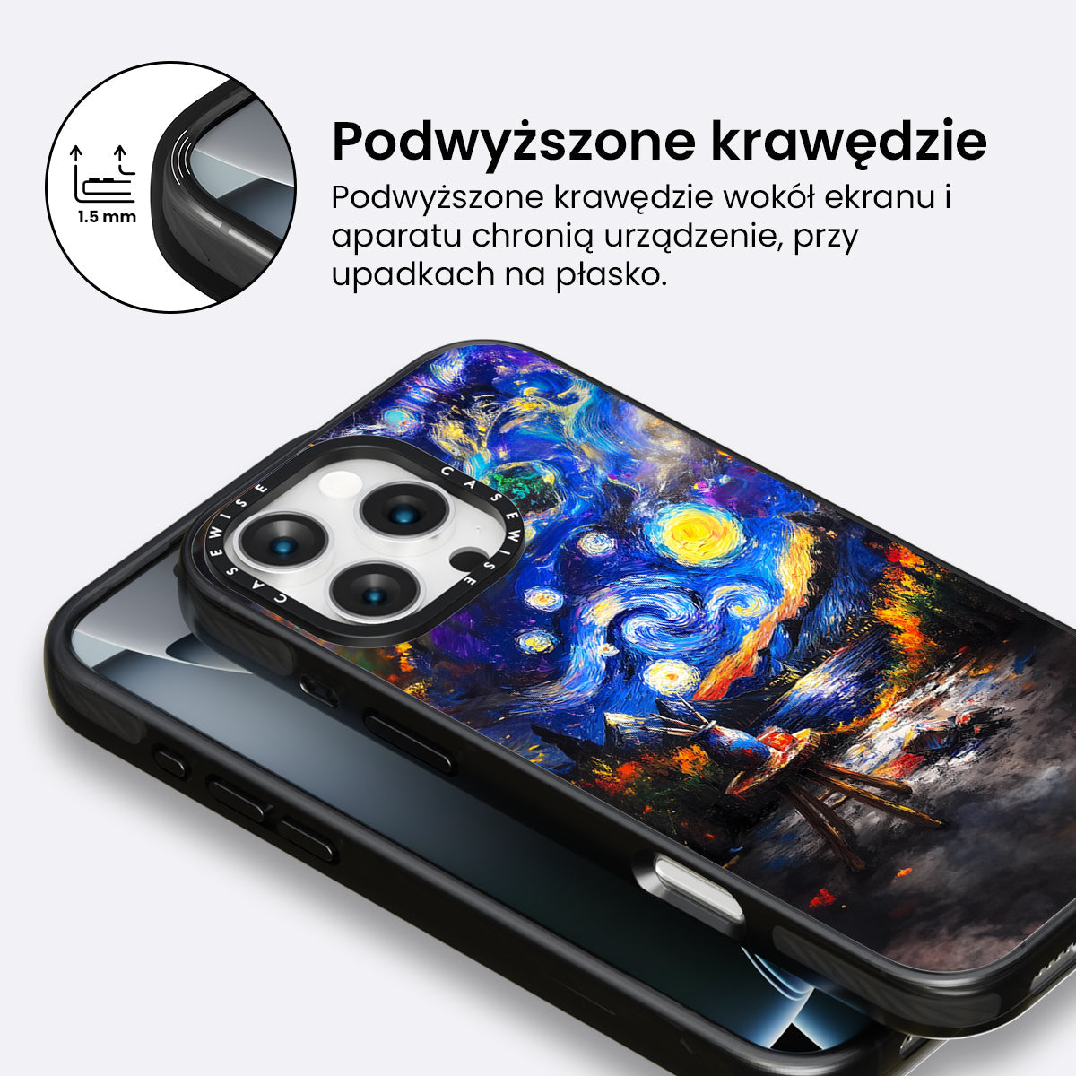 Starry Night Painting - Etui