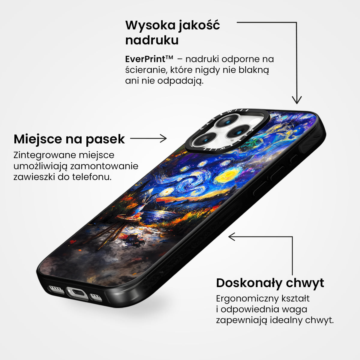 Starry Night Painting - Etui