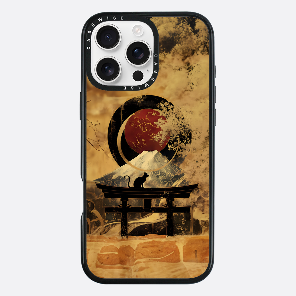 Black Cat Torii Gate - Etui