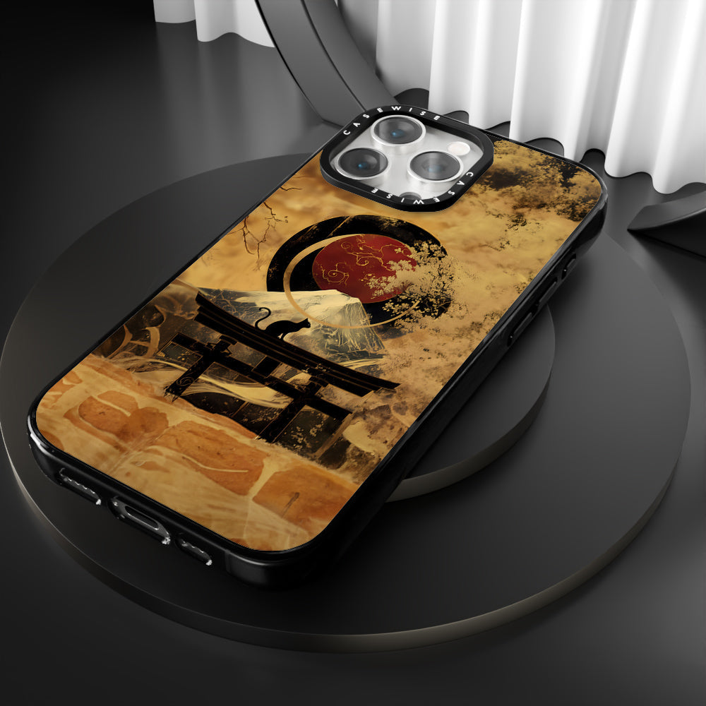 Black Cat Torii Gate - Etui