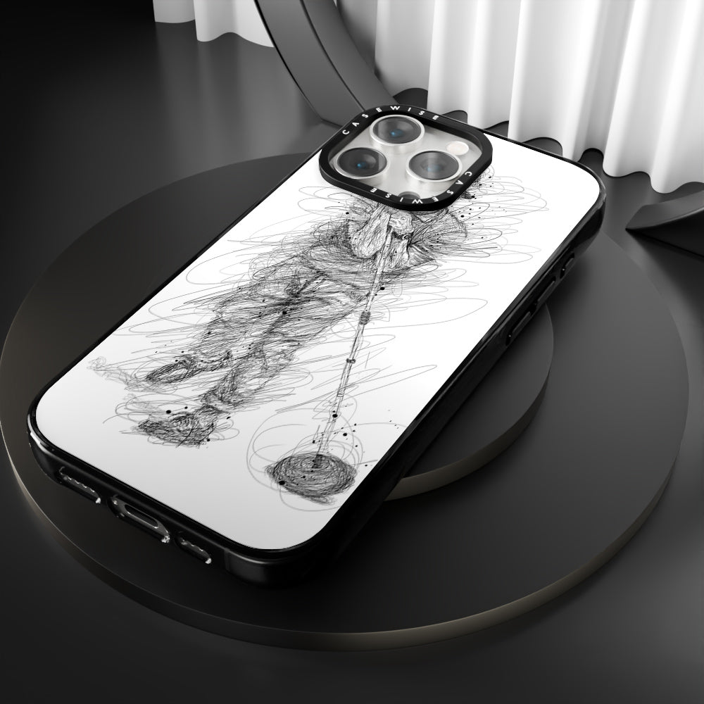 digital scribble art design inspired by bruno mars - Etui