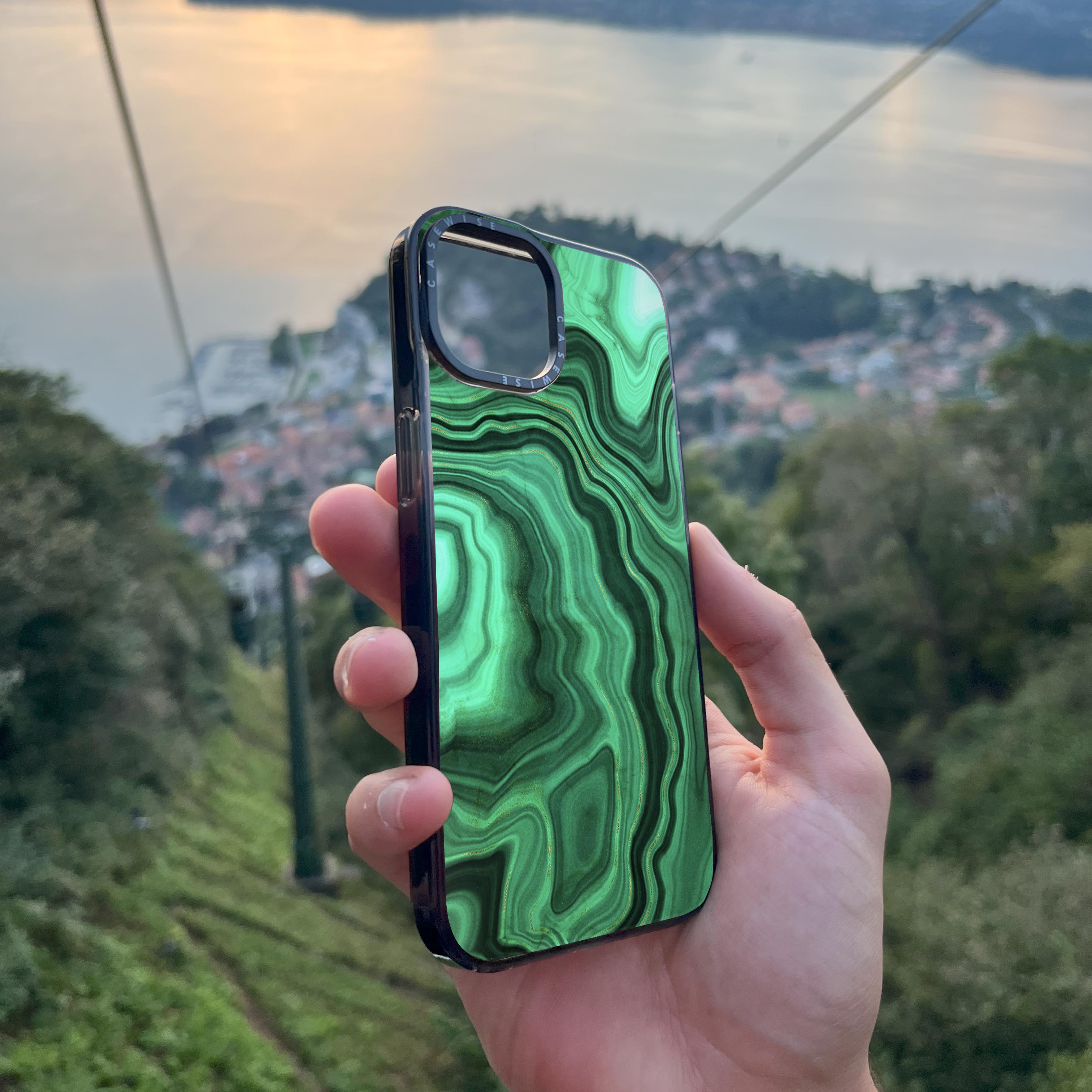 Malachite Texture 10 - Etui