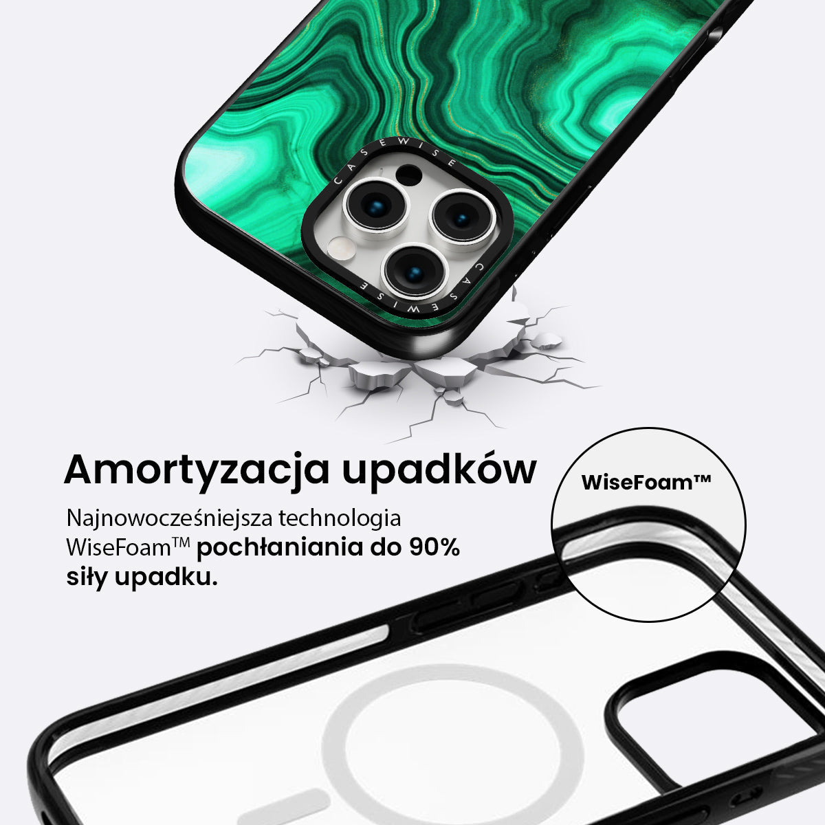 Malachite Texture 10 - Etui