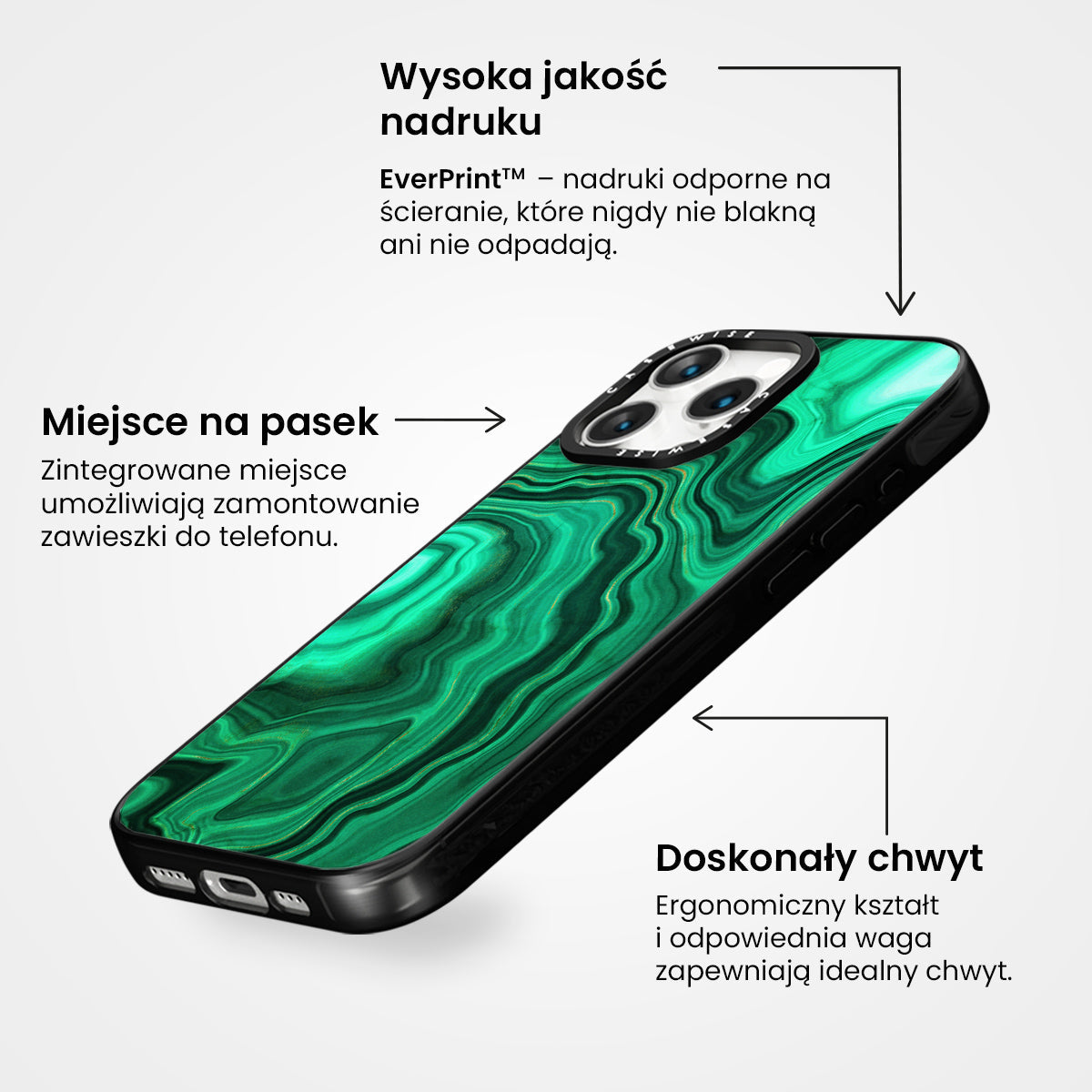 Malachite Texture 10 - Etui